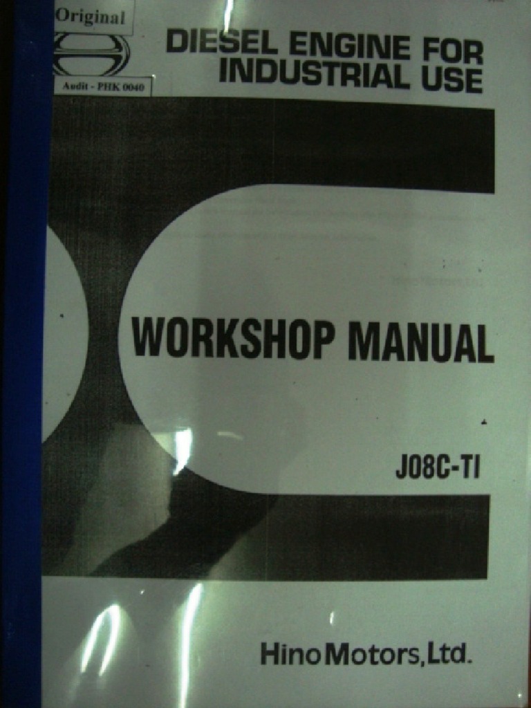 Jo8c Engine Manual | PDF