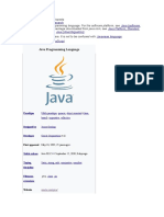 Java Programming Language