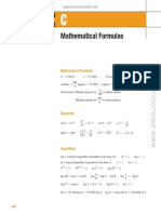 Formulario matemáticas