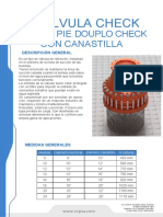 Valvula Check de Pie - 2019 PDF