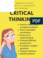 Critical Thinking: Observe, Question, Revise