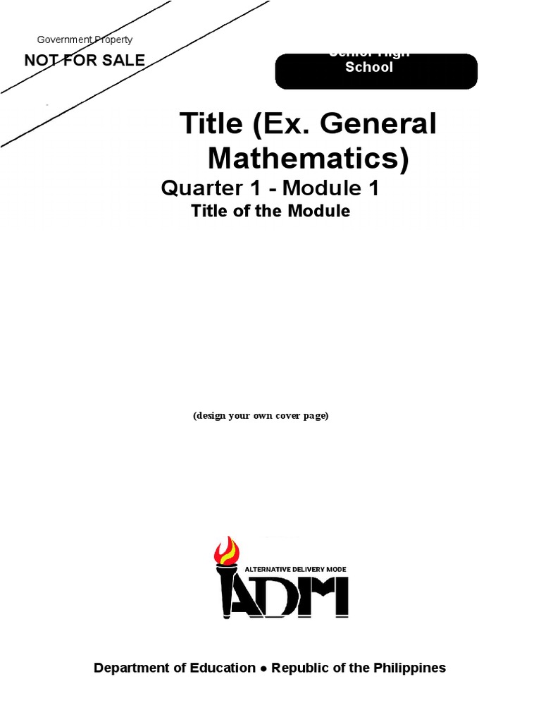 Module Format Senior High | PDF | Information Literacy | Literacy