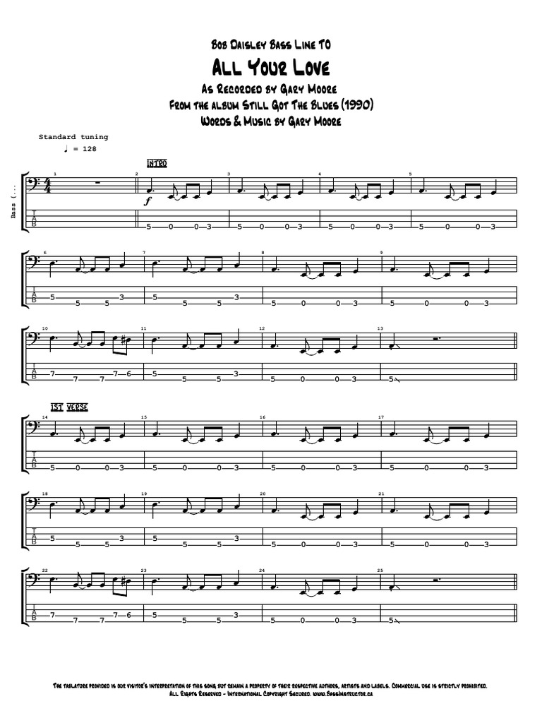 Gary Moore 楽譜 APRIL MUSIC Still Got The Blues by Gary Moore - Piano, Voice, C