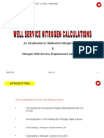 Halliburton Nitrogen Displacement Calculations Course