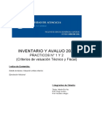 Inventario y Avalúo 2020.