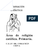 Programación Didáctica Religión Curso 2013-2014 Dr. Corachán