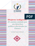 Mujeres Indigenas Derechos Politico Electorales Oaxaca