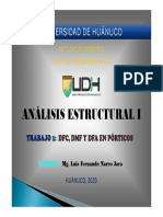 Trabajo 1 - DFC, DMF y DFA - Análisis Estructural 1 - Grupo A