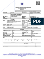 Policy Schedule Cum Certificate of Insurance: Mrs. Abirami D - (NIA1D6885525)