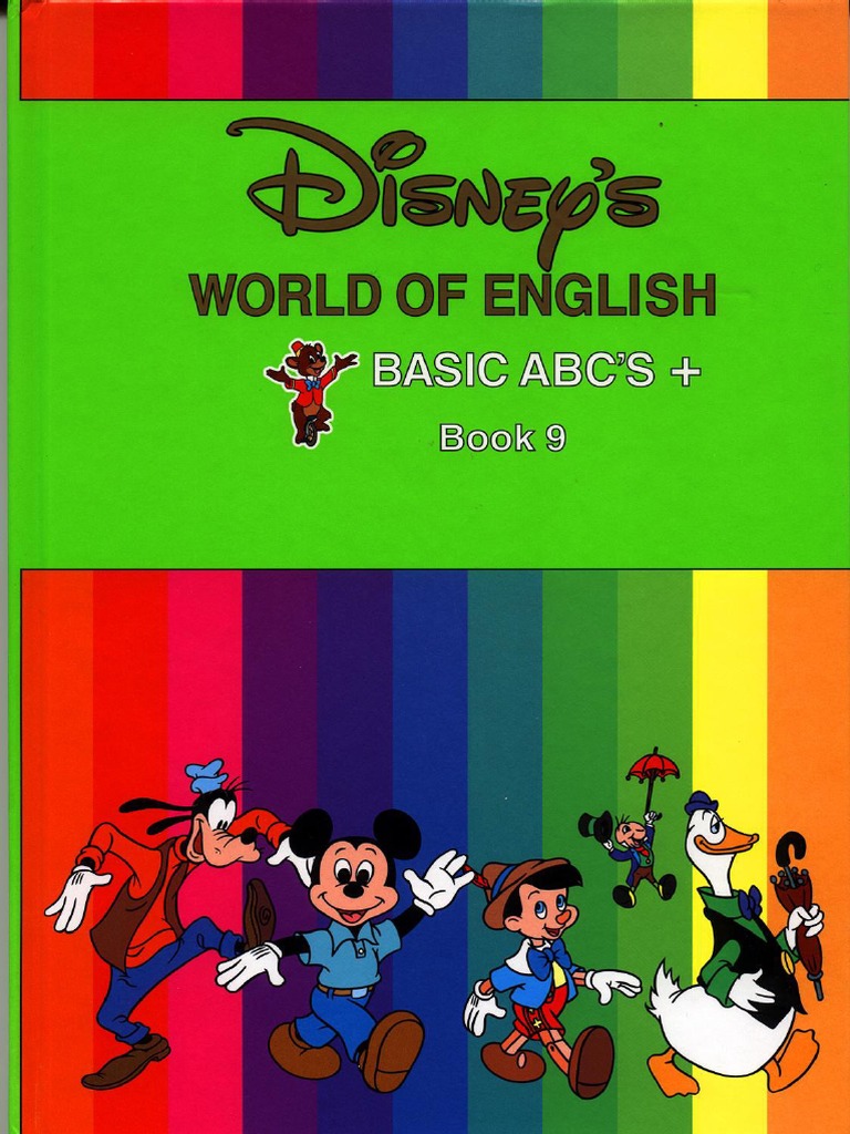 Disney's World of English Book 1〜12 Disney World Of English Vhs Sealed Set Chinese To English 1