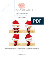 Cuddle-Sized Santa Claus: Amigurumi Pattern