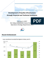 Development of Quality Infrastructure Through Financial and Technical Assistance