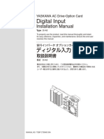 Digital Input Installation Manual DI-A3 PDF