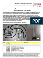 Instalação KIT CAPA0574 Pajero TR4 08-09