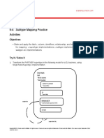 Database Design 9-4: Subtype Mapping Practice Activities: Objectives