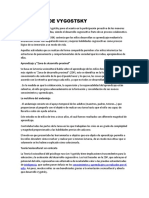 Teoría sociocultural de Vygotsky y ZDP