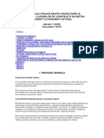 C. 122-89 INSTRUCTIUNI TEHNICE PENTRU PROIECTAREA SI EXECUTAREA LUCRARILOR DE CONSTRUCTII DIN BETON APARENT CU PARAMENT NATURAL