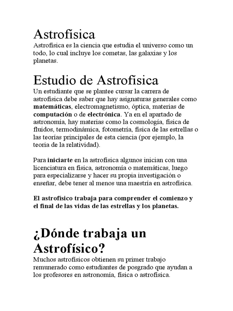 Astrofisica | PDF | Astrofísica | Astronomía