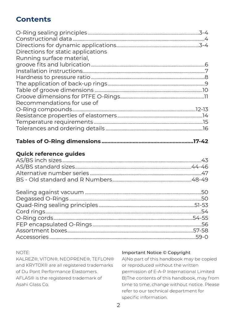 Size Chart O'Rings PDF | PDF | Chemistry | Materials