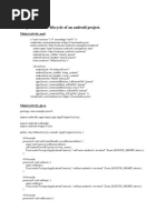 Practical No 3 Program To Show Lifecycle of An Android Project