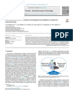 Dimensional Artefacts To Achieve Metrological Traceability in Advanced