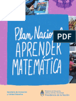 Libro Plan Nacional Aprender Matematica