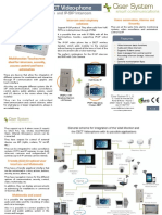 Wall Monitor & DECT Video-Phone: Touch Screen, Multifunction and IP-SIP Intercom