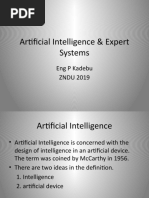 Artificial Intelligence Introduction