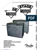 Fender Stage 1000manual