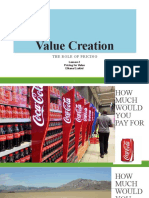Value Creation: The Role of Pricing