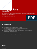 01 Présentation du Langage Java