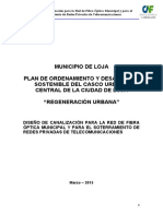 Municipio de Loja Plan de Ordenamiento y Desarrollo Sostenible Del Casco Urbano Central de La Ciudad de Loja Regeneración Urbana