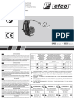 Manuale Decespugliatore Efco 8465-8535 - New-1