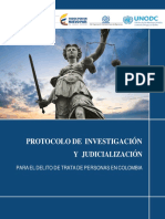 PROTOCOLO DE INVESTIGACION Y JUDICIALIZACION Sede