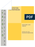 Portafolio Arquitectura Contemporanea PDF