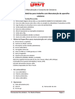 Ferramentaria para Celulares - Curso de Manutenção e Conserto de Celulares