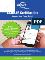 Ashrae Certification Brochure PDF