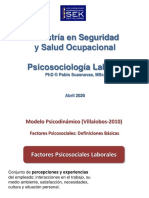 Psicosociología Laboral - Sesión 4 PDF