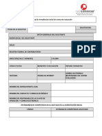 Ficha de Solicitud de Acreditación Inicial