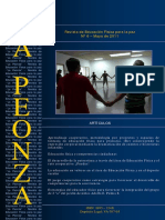 L A P E O N Z A: Revista de Educación Física para La Paz #6 - Mayo de 2011