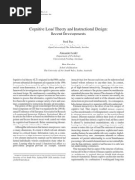 Download Sweller - Cognitive Load Theory and Instructional Design by Timuche SN47751 doc pdf