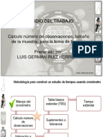 1 Número de Observaciones Estudio de Tiempos-Presentacion 11 PDF