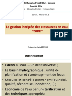 Note Synthèse Cours - GIRE - M1 PDF