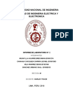 Universidad Nacional de Ingenieria Facultad de Ingenieria Electrica Y Electronica