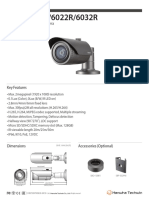 QNO-6012R/6022R/6032R: 2MP Network IR Bullet Camera