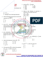 Matematikawan - 20 Soal TPS Kuantitatif UTBK 2020 Konsep ALjabar 