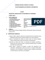 Introduccion A Las Matematicas Superiores PDF