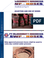 See HSE Handbook On Page 51: For Selection and Use of Hoses