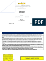 Actividad 6 - Matriz Financiera