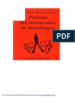 Leopoldo Maria Panero - Poemas Del Manicomio de Mondragon